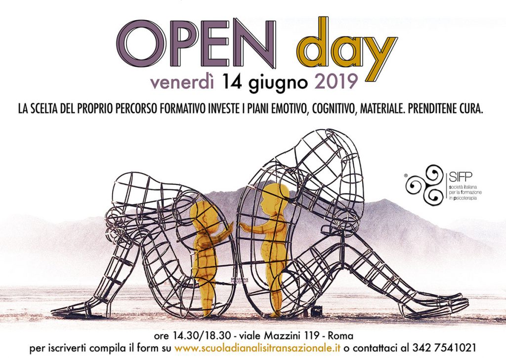 open day venerdi 14 giungno 2019
La scelta del proprio percorso formativo investe i piani emotivo, cognitivo, materiale, prenditene cura